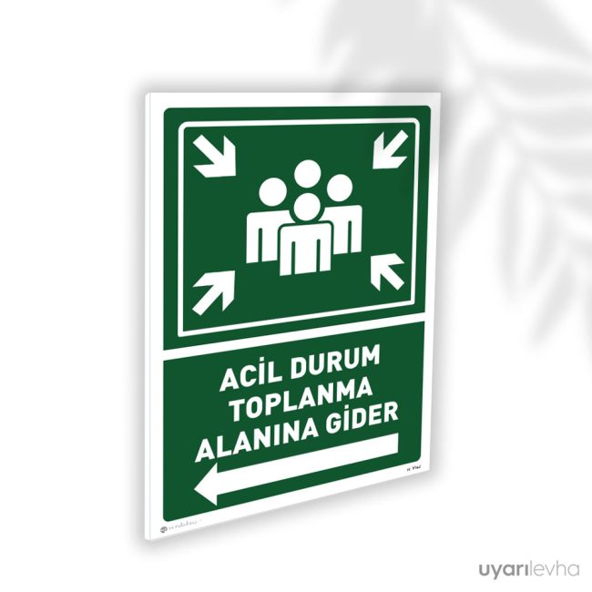 Acil Durum Toplanma Alanına Gider