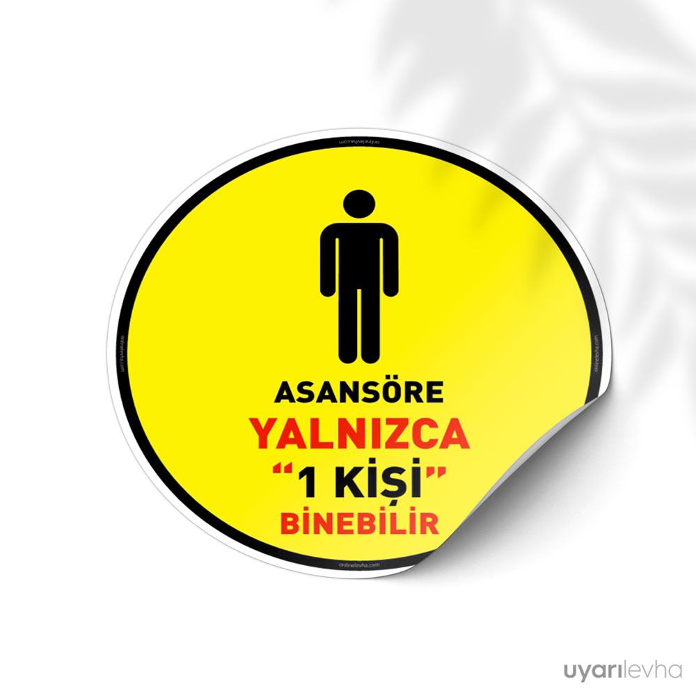 asansore-yalnizca-1-kisi-binebilir-8231 Asansöre Yalnızca 1 Kişi Binebilir