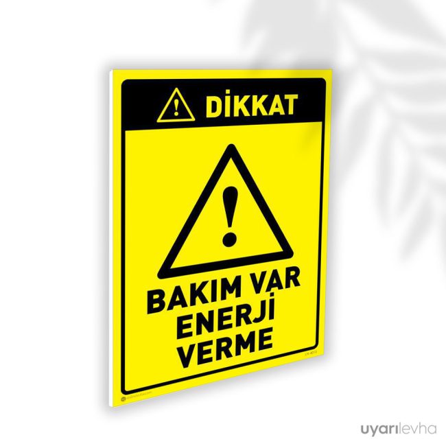 Bakım Var Enerji Verme