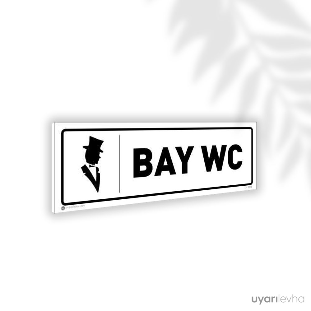 bay-wc-kapi-isimligi-658-beyaz Bay WC