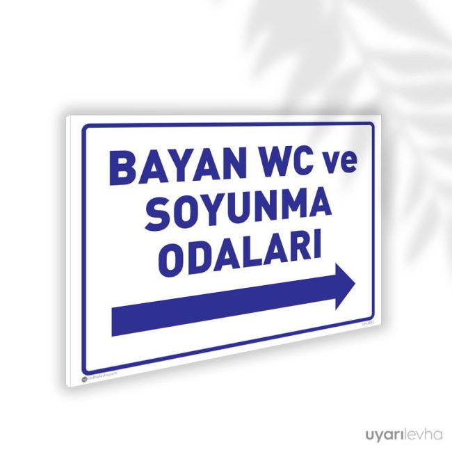 Bayan WC ve Soyunma Odaları