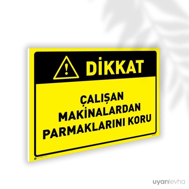 Çalışan Makinalardan Parmaklarını Koru