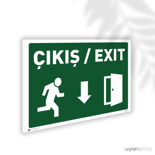 Çıkış Exit Sağ Alt