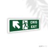 Çıkış Exit Sol Yukarı