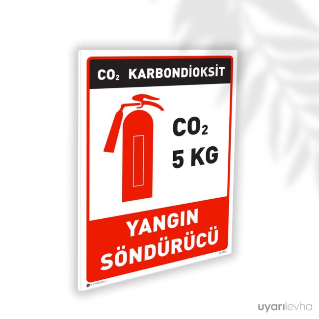 Co2 Karbondioksit Yangın Söndürücü