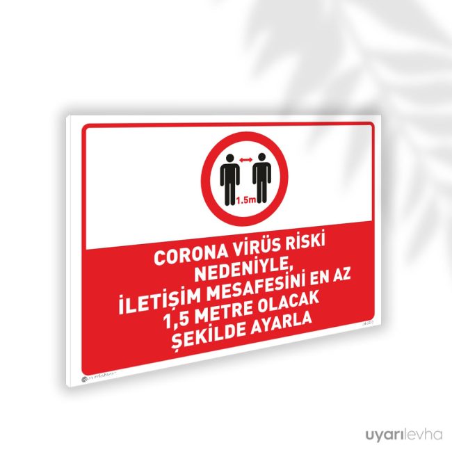 Virüs Riski Nedeniyle Sosyal Mesafeni Ayarla
