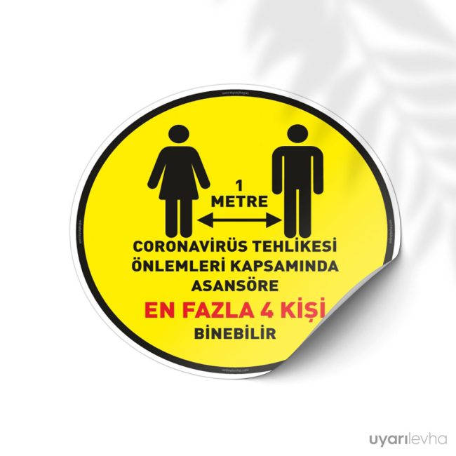 Pandemi Nedeniyle Asansöre En Fazla 4 Kişi Binebilir