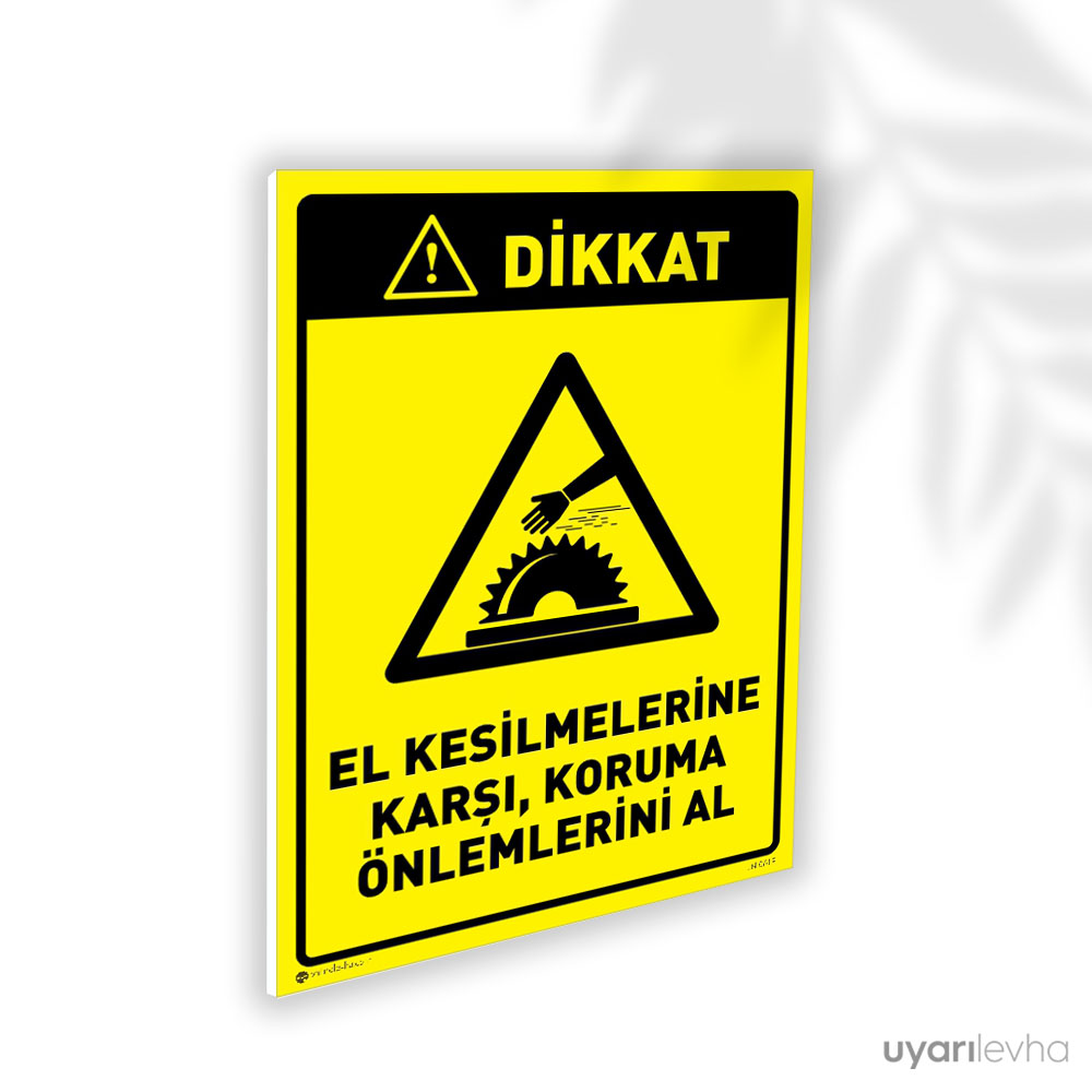 El Kesilmelerine Karşı Koruma Önlemlerini Al El Kesilmelerine Karşı Koruma Önlemlerini Al