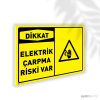 Elektrik Çarpma Riski Var