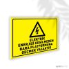 Elektrik Kesilmeden Bara Platformuna Geçmek Yasaktır