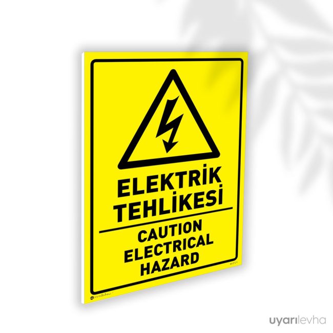 Elektrik Tehlikesi TR/EN