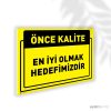 En İyi Olmak Hedefimizdir