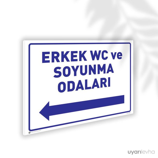Erkek WC ve Soyunma Odaları