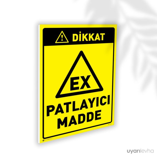 EX Patlayıcı Madde