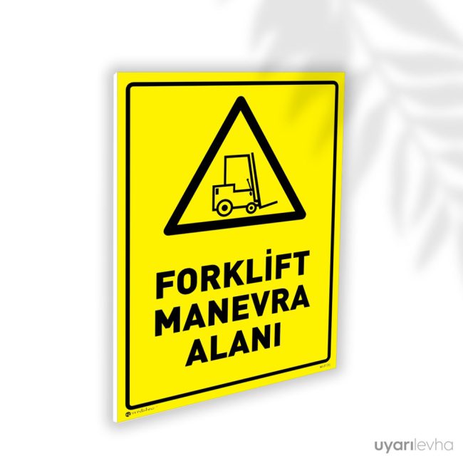 Forklift Manevra Alanı