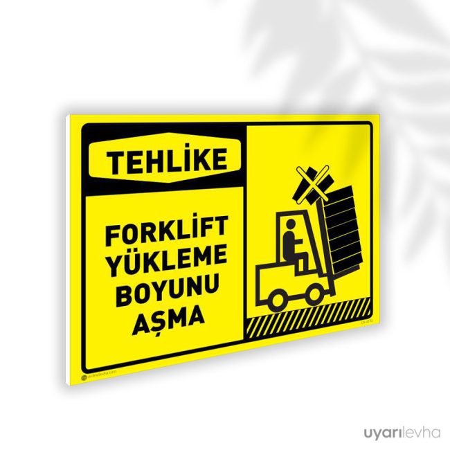 Forklift Yükleme Boyunu Aşma