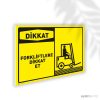 Forkliftlere Dikkat Et