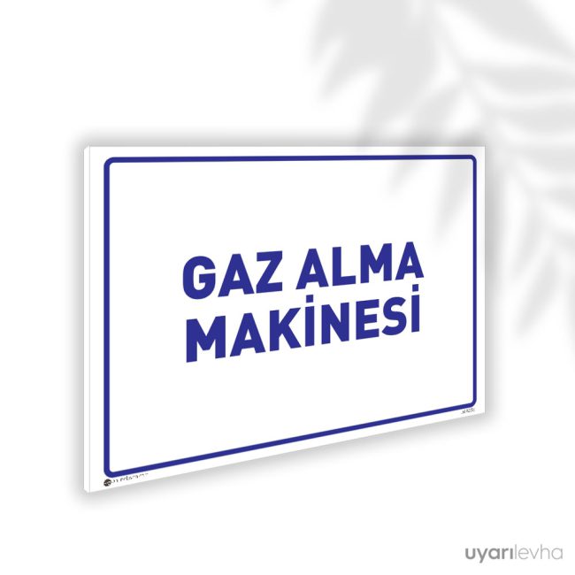 Gaz Alma Makinesi