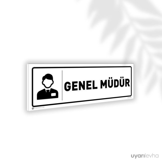 Genel Müdür