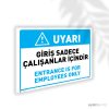 Giriş Sadece Çalışanlar İçindir TR/EN