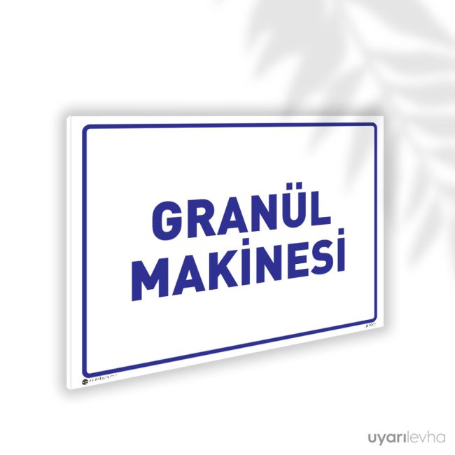 Granül Makinesi
