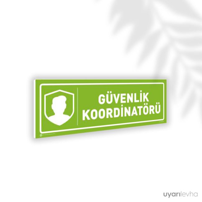 Güvenlik Koordinatörü Güvenlik Koordinatörü