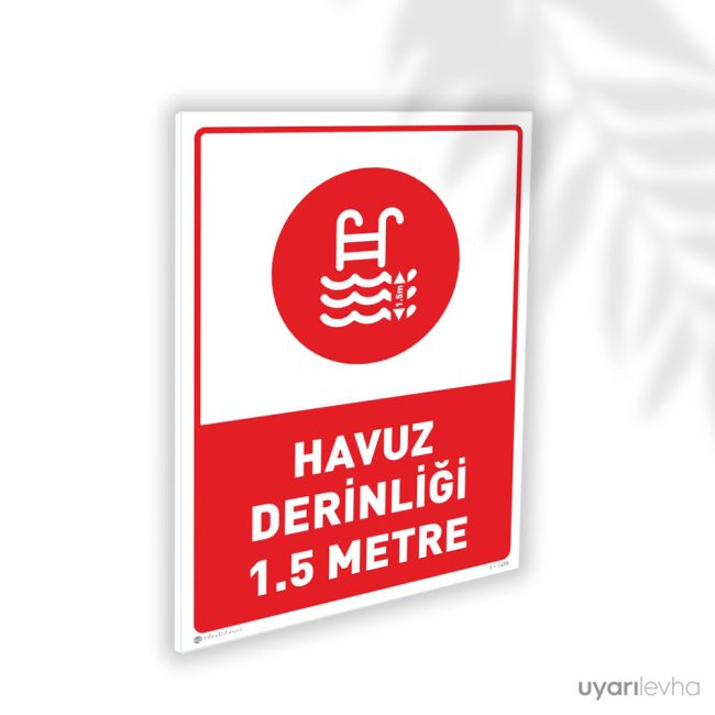 Havuz Derinliği 1,5 Metre