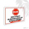HGS Etiketi Olmayan Araçlar Siteye Giremez