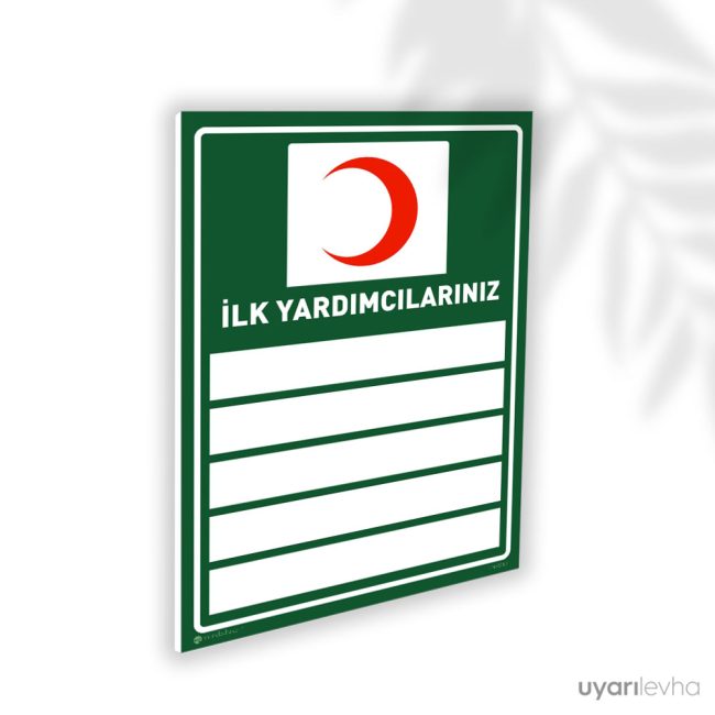İlk Yardımcılarınız