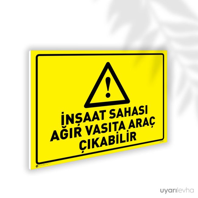 İnşaat Sahası Ağır Vasıta Araç Çıkabilir