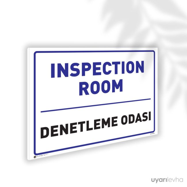 Denetleme Odası TR/ENG