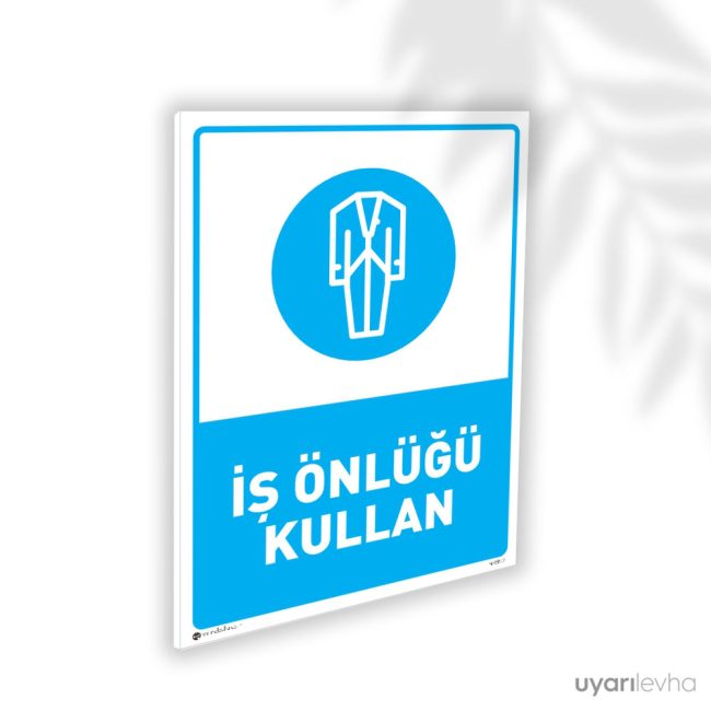 İş Önlüğü Kullan