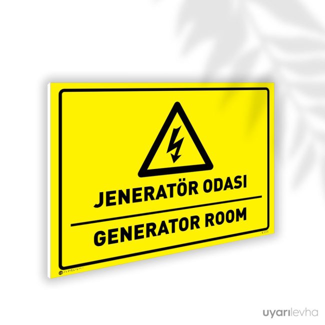 Jeneratör Odası TR/EN