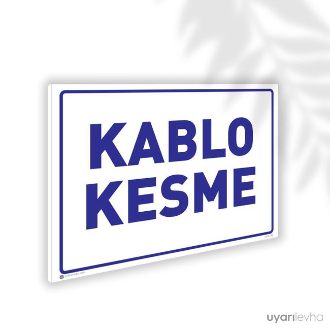 Kablo Kesme