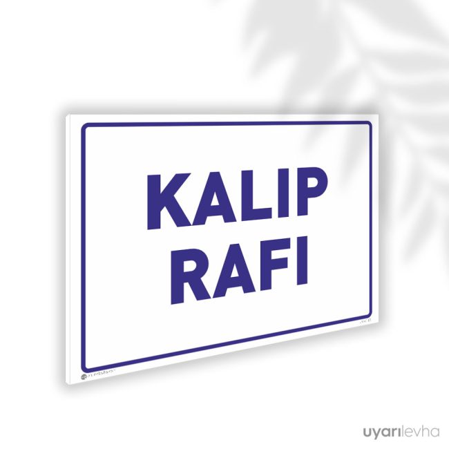 Kalıp Rafı