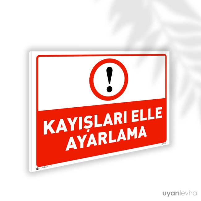 Kayışları Elle Ayarlama