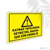 Kaynak Yapılırken Seyretme Bakma Işık Kör Edebilir