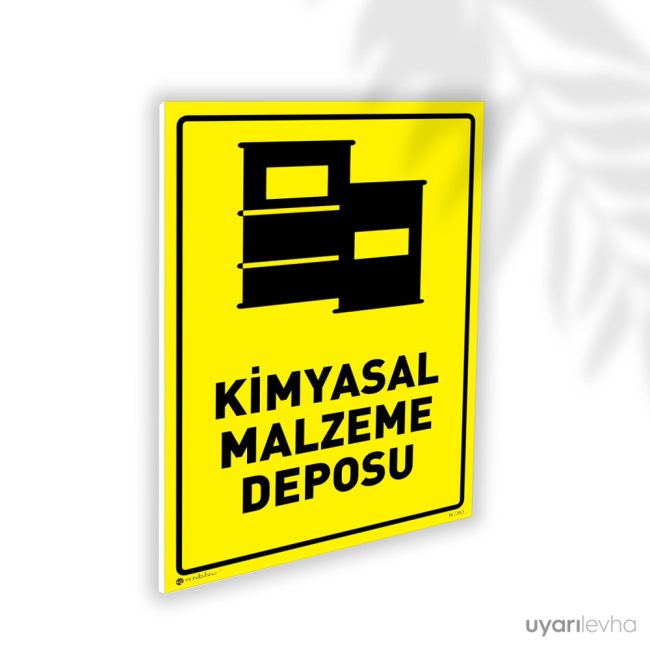 Kimyasal Malzeme Deposu