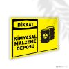 Kimyasal Malzeme Deposu