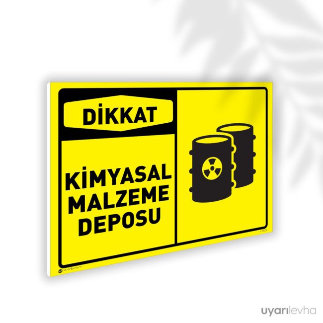 Kimyasal Malzeme Deposu