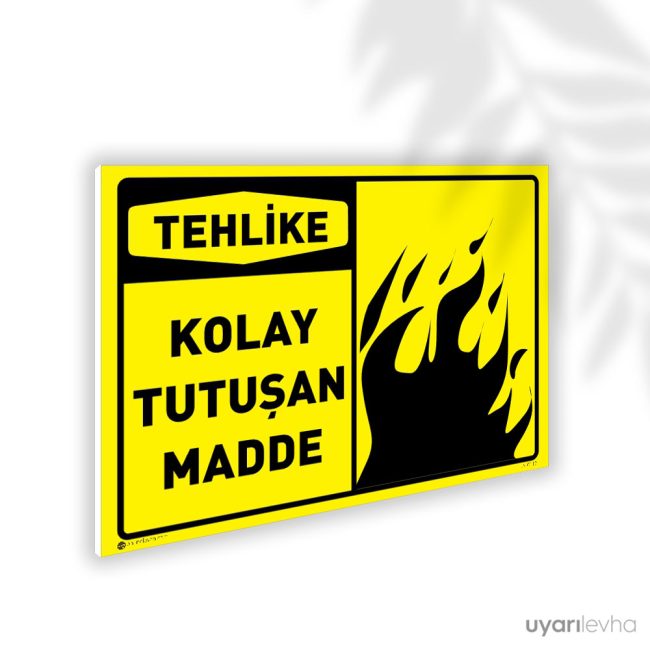 Kolay Tutuşan Madde