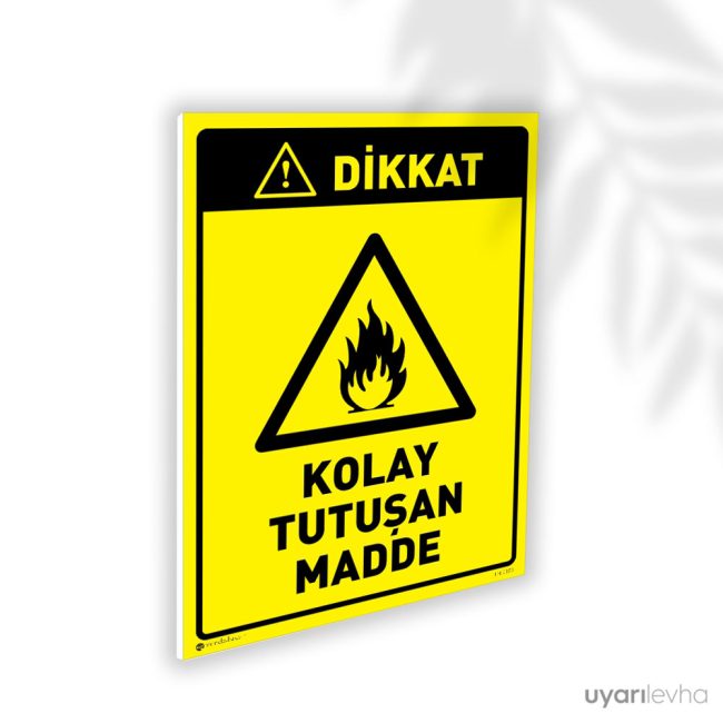Kolay Tutuşan Madde