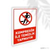 Kompresör İle Temizlik Yapmayın