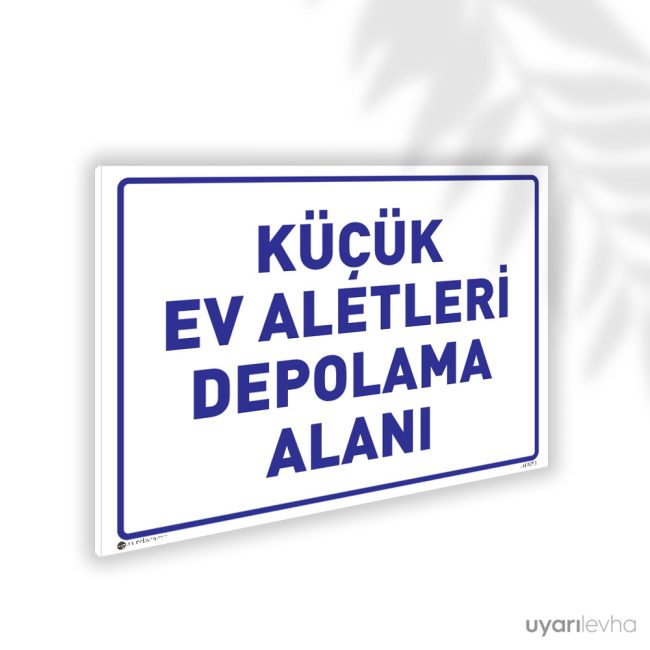 Küçük Ev Aletleri Depolama Alanı