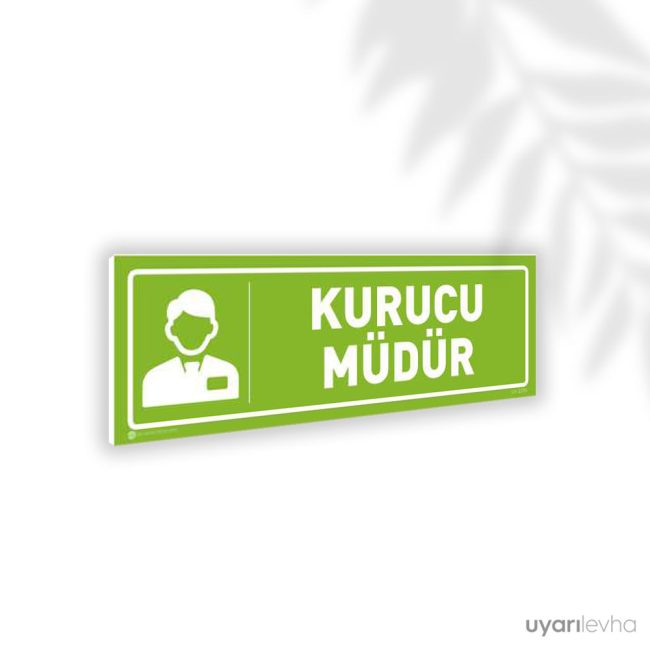 Kurucu Müdür Kurucu Müdür