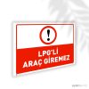 LPG'li Araç Giremez