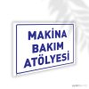 Makina Bakım Atölyesi