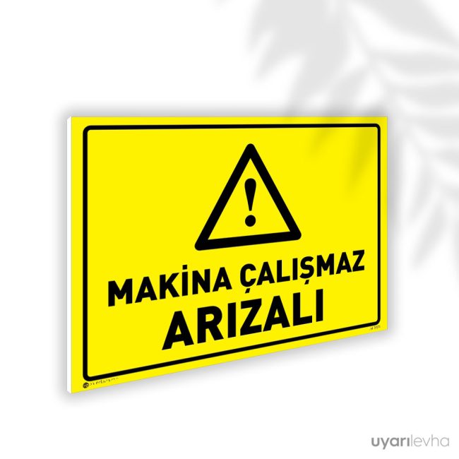 Makina Çalışmaz Arızalı