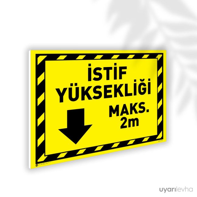 Maksimum İstif Yüksekliği