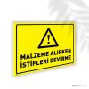 Malzeme Alırken İstifleri Devirme